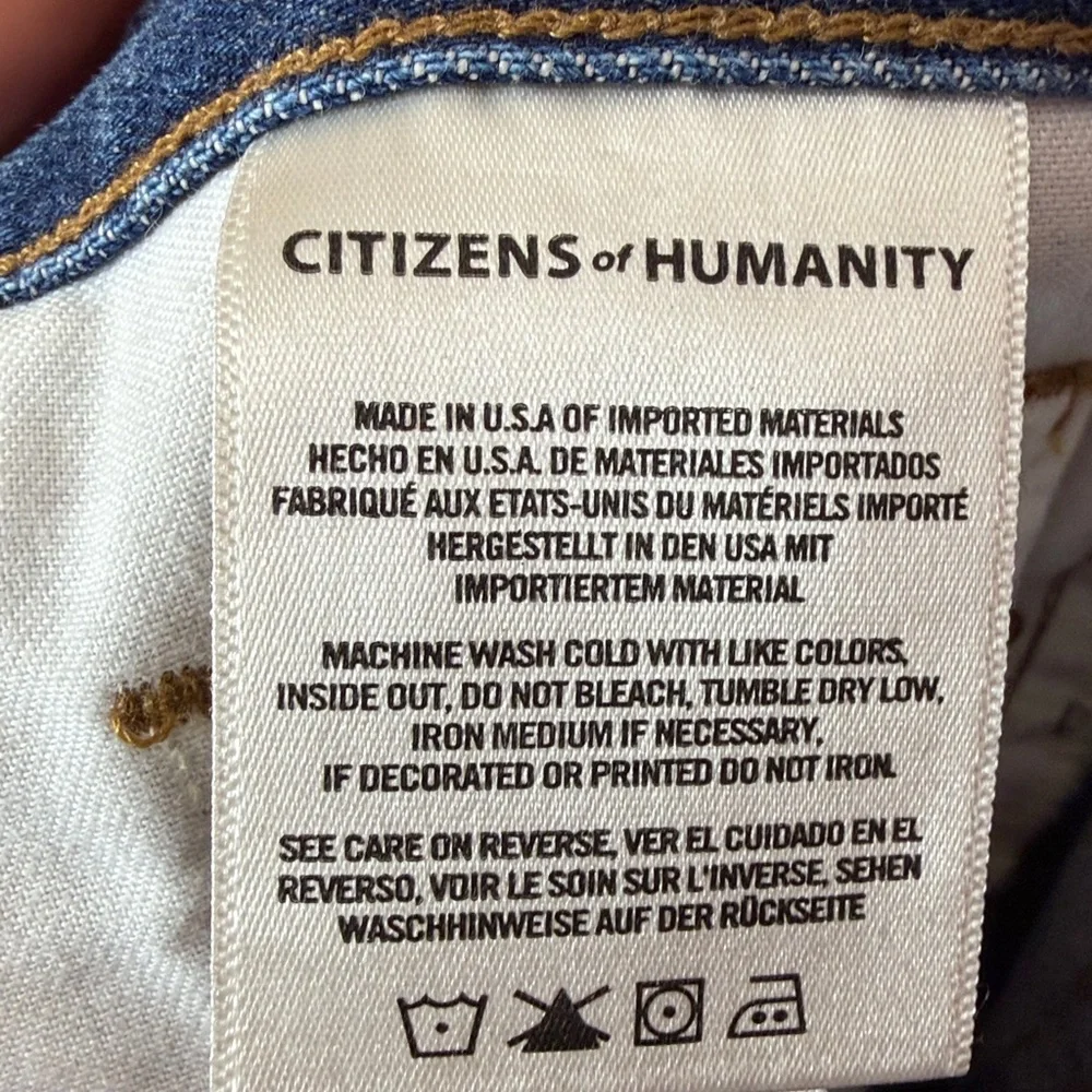 Citizens Of Humanity Lorelle Classic Mini Skirt Premium Vintage. Size 31